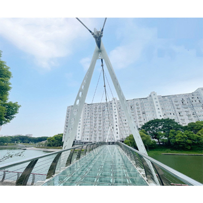 DIN Metal Steel Fabrication Tension Rod And Tension Bars For Suspension Bridge