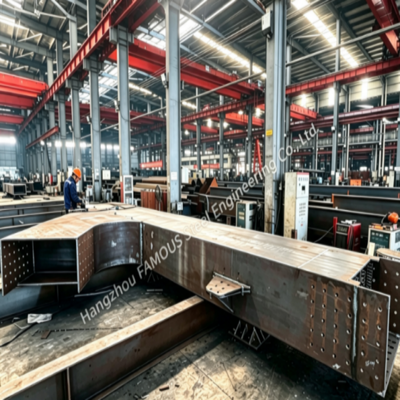 AASHTO LRFD20 Certified Box Girder Steel Bridge with AWS D1.5M Standard Welding Process
