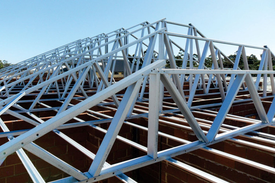 Arch Prefabricated Steel Truss Bridge Design Portable  Multi Trusses