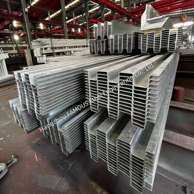 S350 High Strength 4mm Hot Galvanized Heavy Duty Composite Steel Bridge Decking